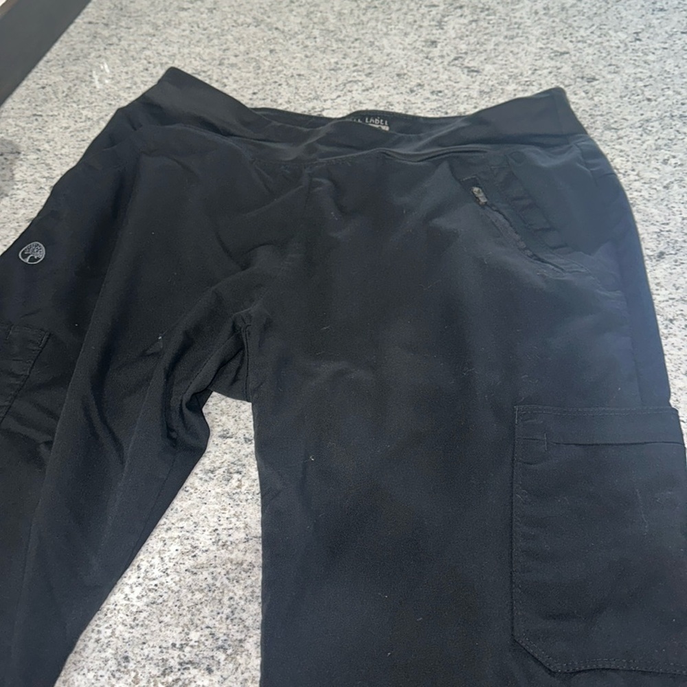 Black healing hands purple label yoga pants